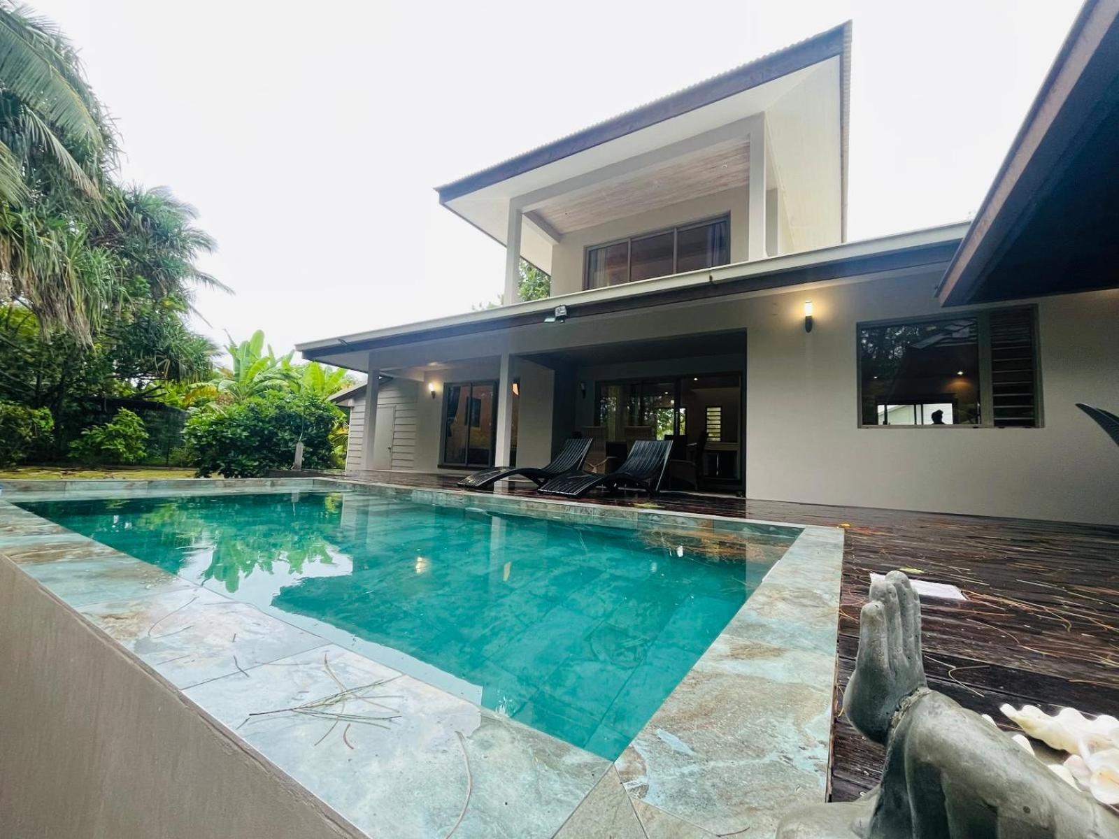 Moorea Temae Villa Walking Dist Beach And Golf Екстер'єр фото